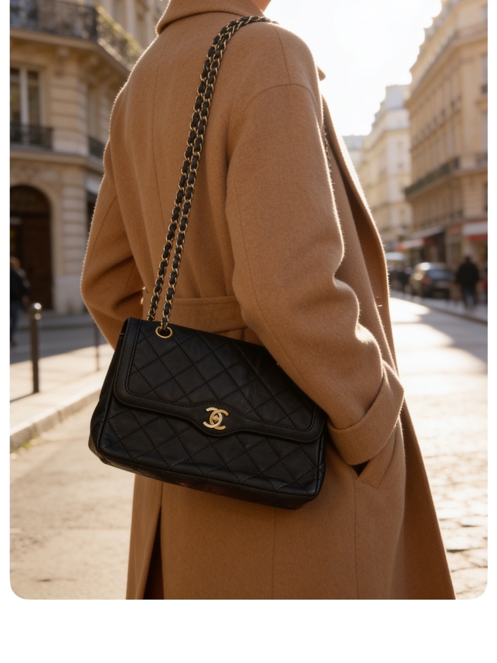 Vintage Chanel two tone classy purse